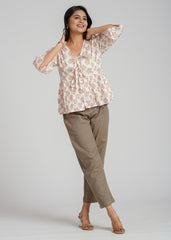 Apricot Short Top