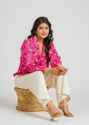 Women’s Cotton Block Printed Short Top