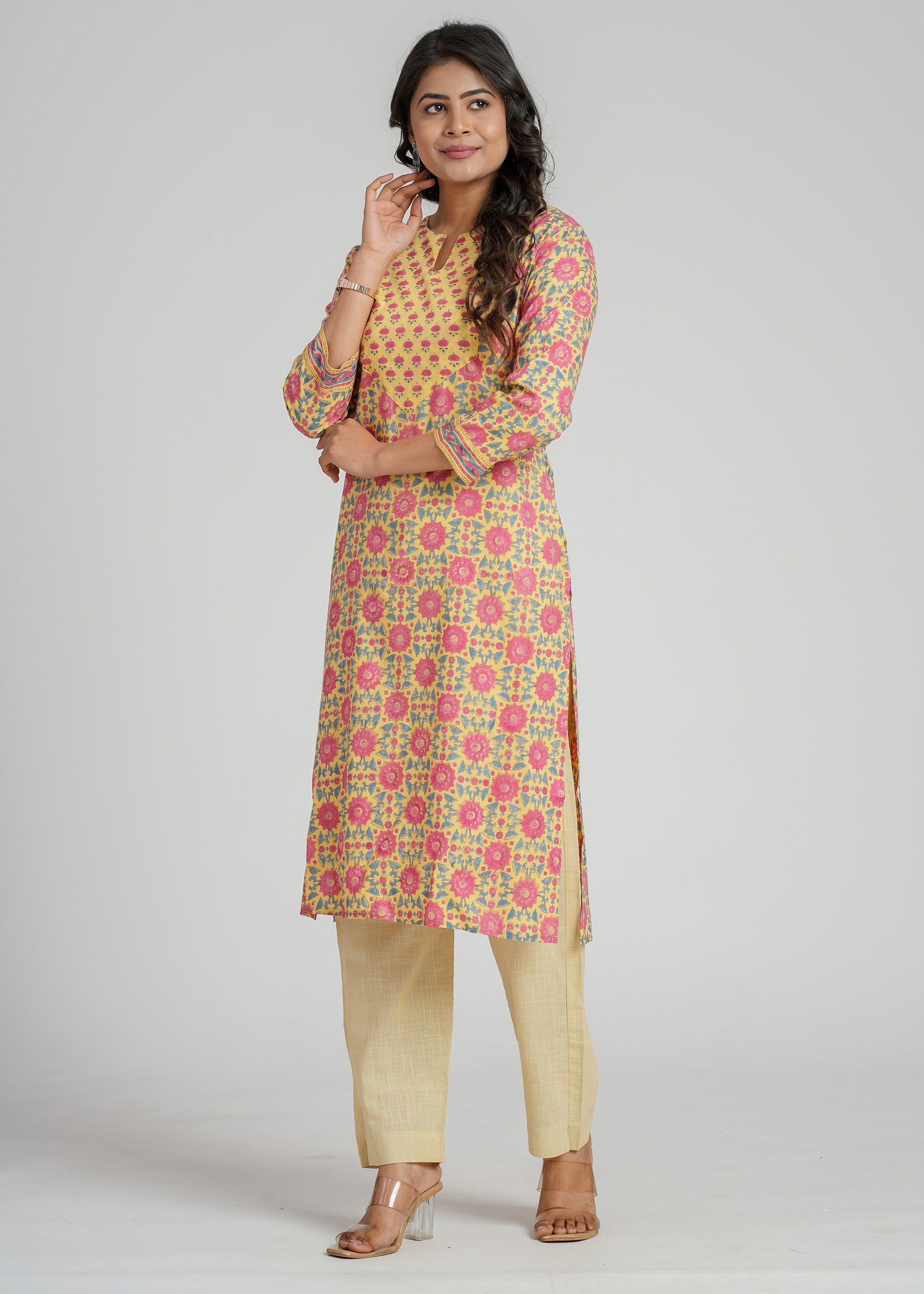 Utsav Cotton Block Printed Kurta