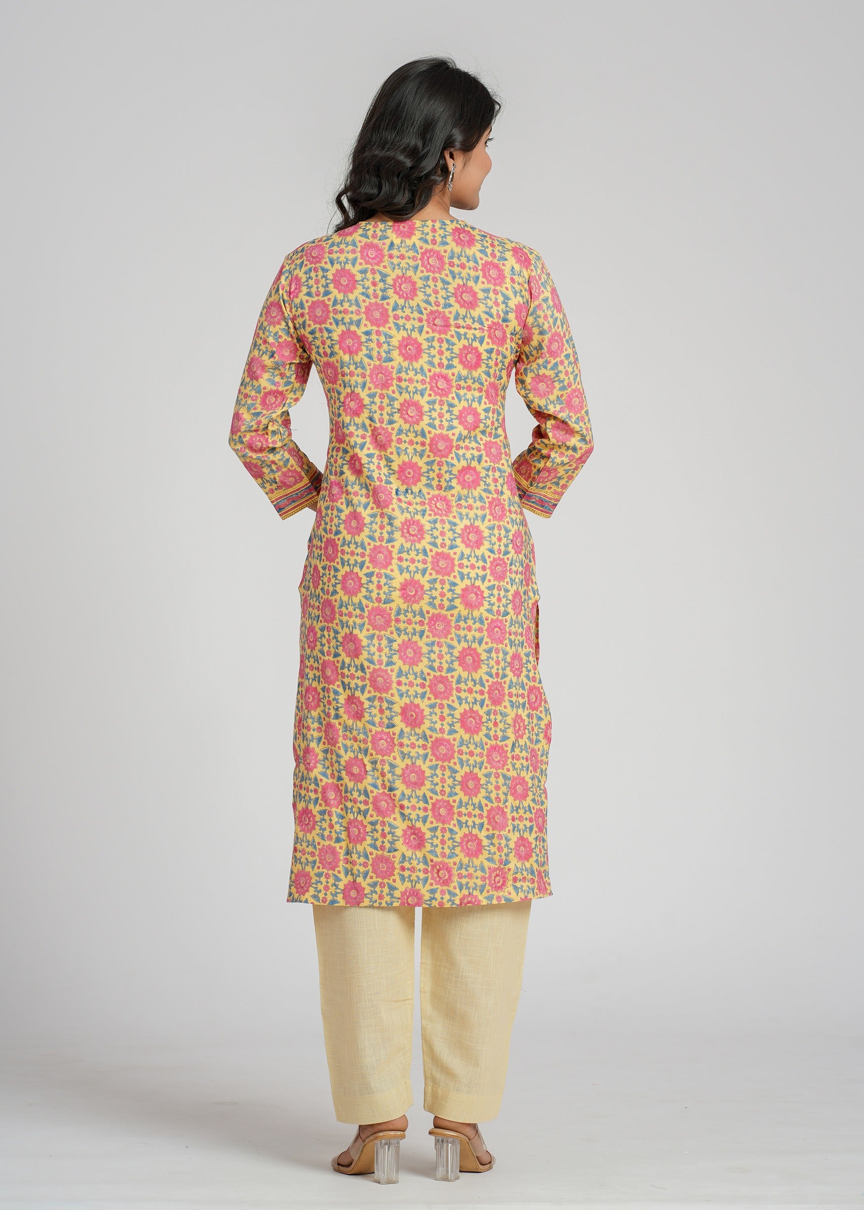 Utsav Cotton Block Printed Kurta