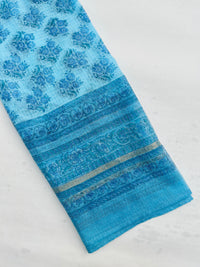 Block Printed Kota Doria Dupatta
