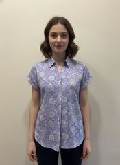 Lavender Petal Cotton Top