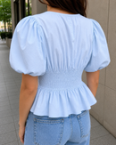 Bluebell Smocked Cotton Top