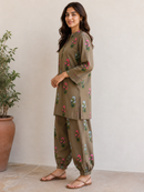 Heritage Bloom Cotton Kurta Set