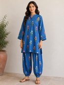 Botanical Bliss Cotton Kurta Set