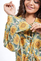 Women’s Cotton Printed Short Top