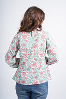 Block Printed Cotton Short Top