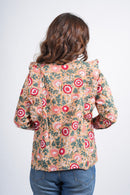Block Printed Cotton Short Kurti