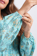 Block Printed Cotton Short Top