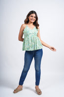 Mint Meadow Printed Cami Top