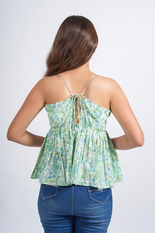 Mint Meadow Printed Cami Top