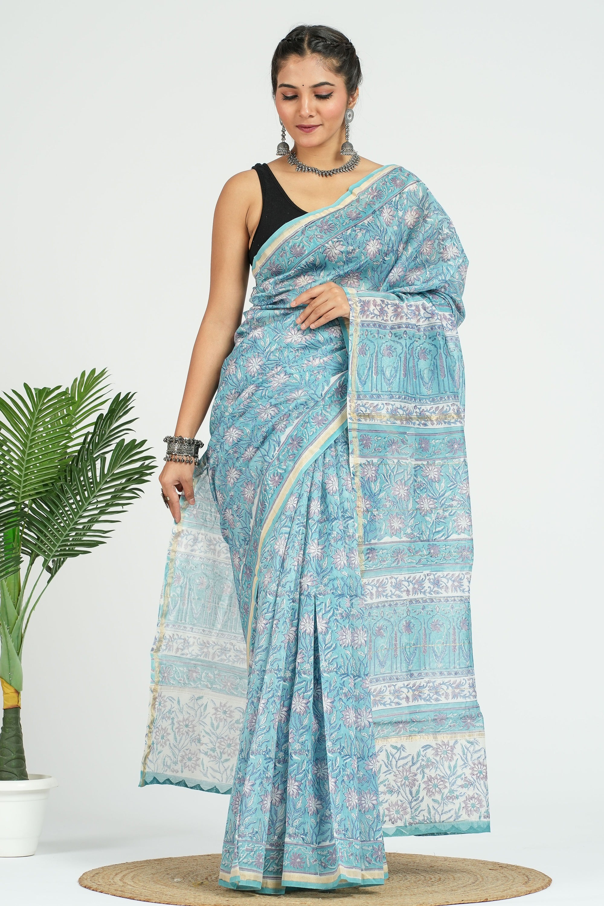 Utsav Chanderi Silk Saree