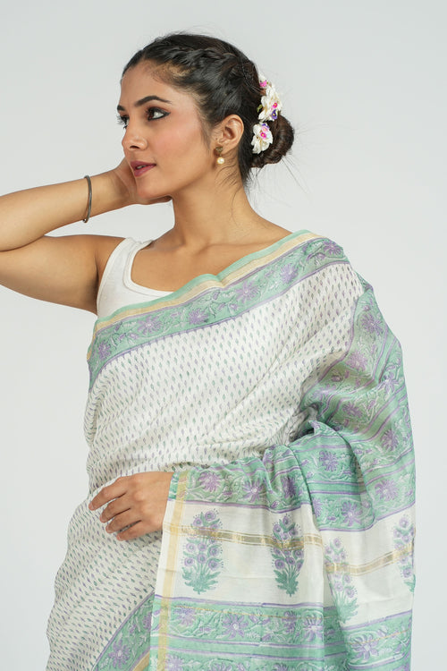 Utsav Chanderi Silk Saree