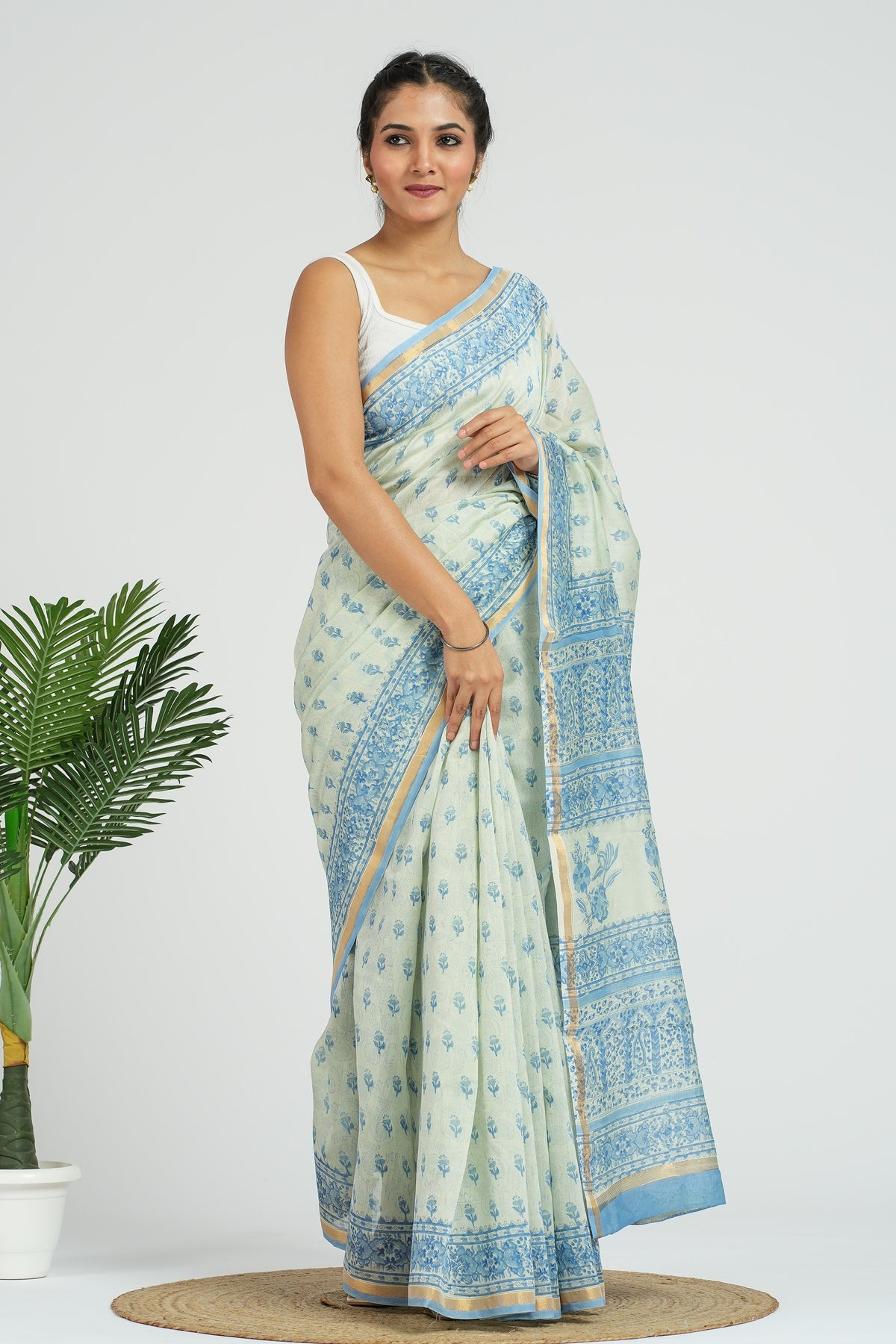 Utsav Chanderi Silk Saree