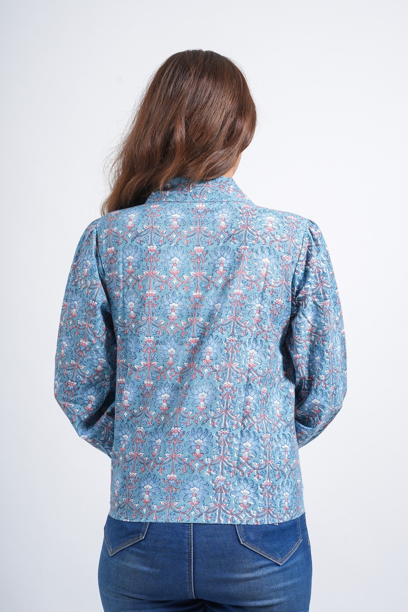 Women’s Cotton Block Printed Short Top