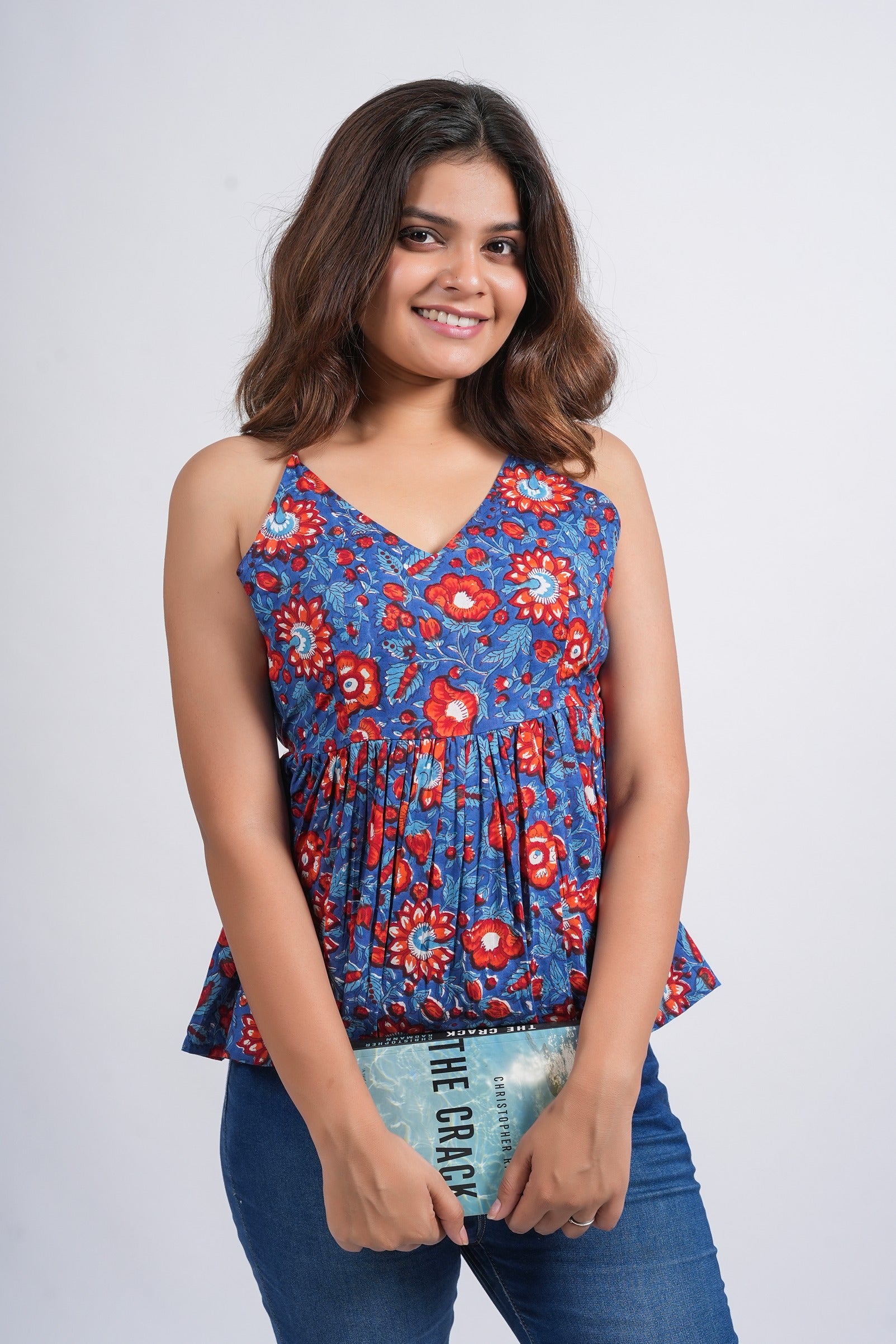 Poppy Flora Printed Cami Top