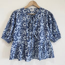 Block Printed Cotton Short Top