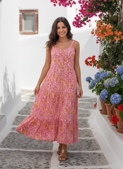 Bohemian Floral Dress