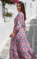GeoChic Cotton Dress