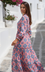 GeoChic Cotton Dress