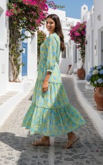 Urban Bloom Cotton  Dress