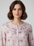 Petal Pixie Chanderi Silk Short Top