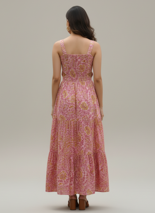 Bohemian Floral Dress