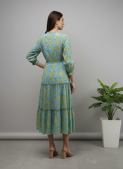 Urban Bloom Cotton  Dress