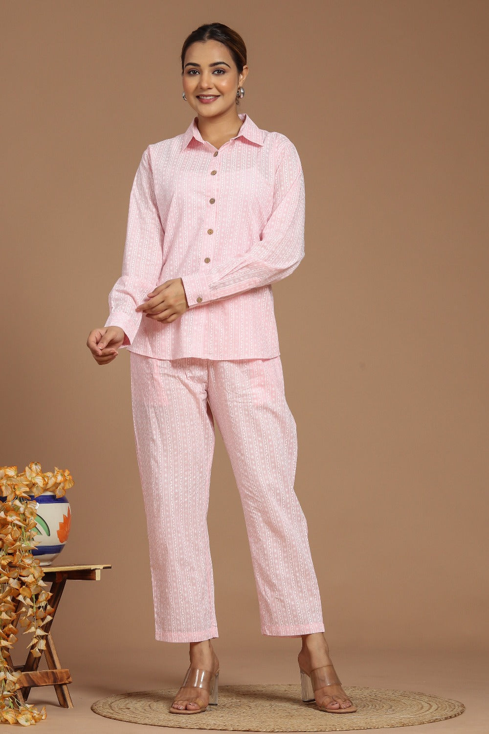 Pink Hues Printed Co-Ord set