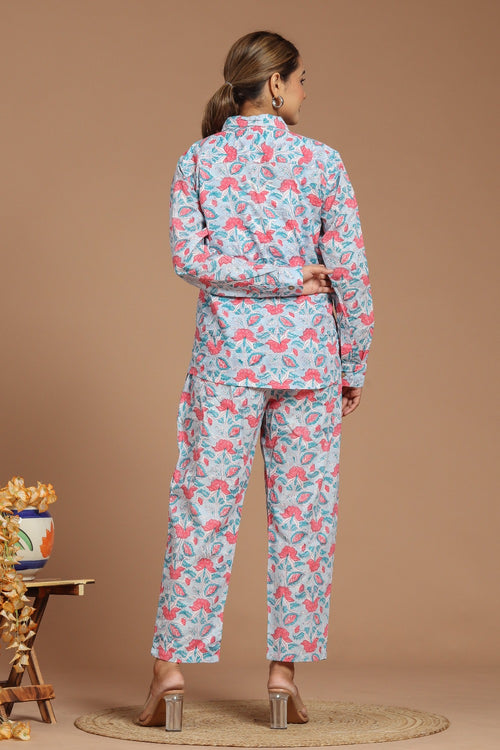 "Floral Bliss" Printed Co-ord Set