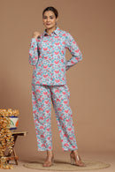 "Floral Bliss" Printed Co-ord Set