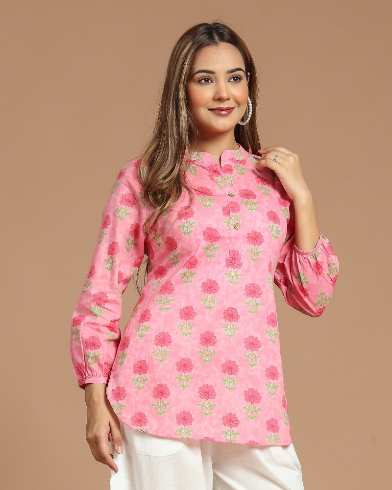 Printed Short Kurti