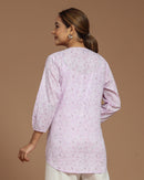 Block Printed Cotton Short Top
