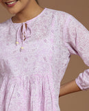 Block Printed Cotton Short Top
