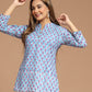 Block Printed Short Kurti