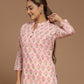 Block Printed Short Kurti