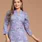 Block Printed Short Kurti