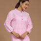 Block Printed Cotton Short Kurti