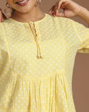 Block Printed Cotton Short Top