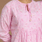 Block Printed Cotton Short Top