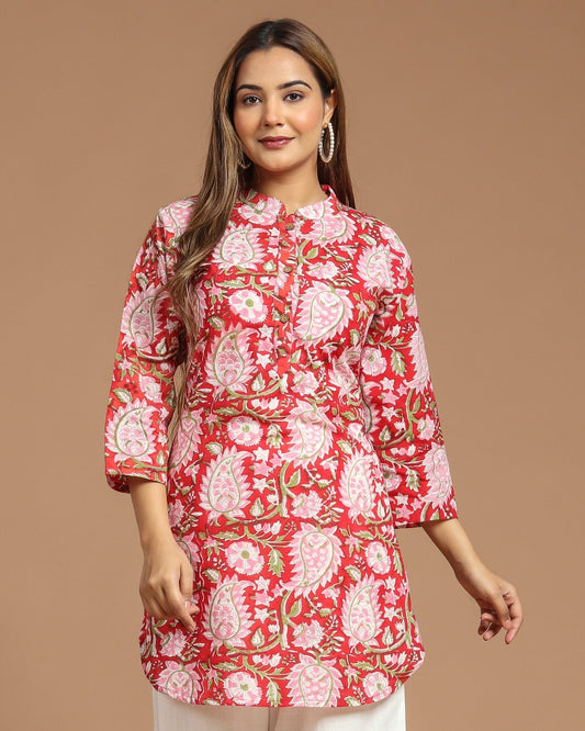 Block Printed Cotton Tunic