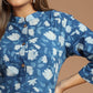 Indigo Block Printed Tunic