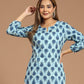 Printed Cotton Short Kurti