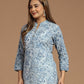 Block Printed Short Kurti