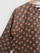 Block Printed Cotton Short Top