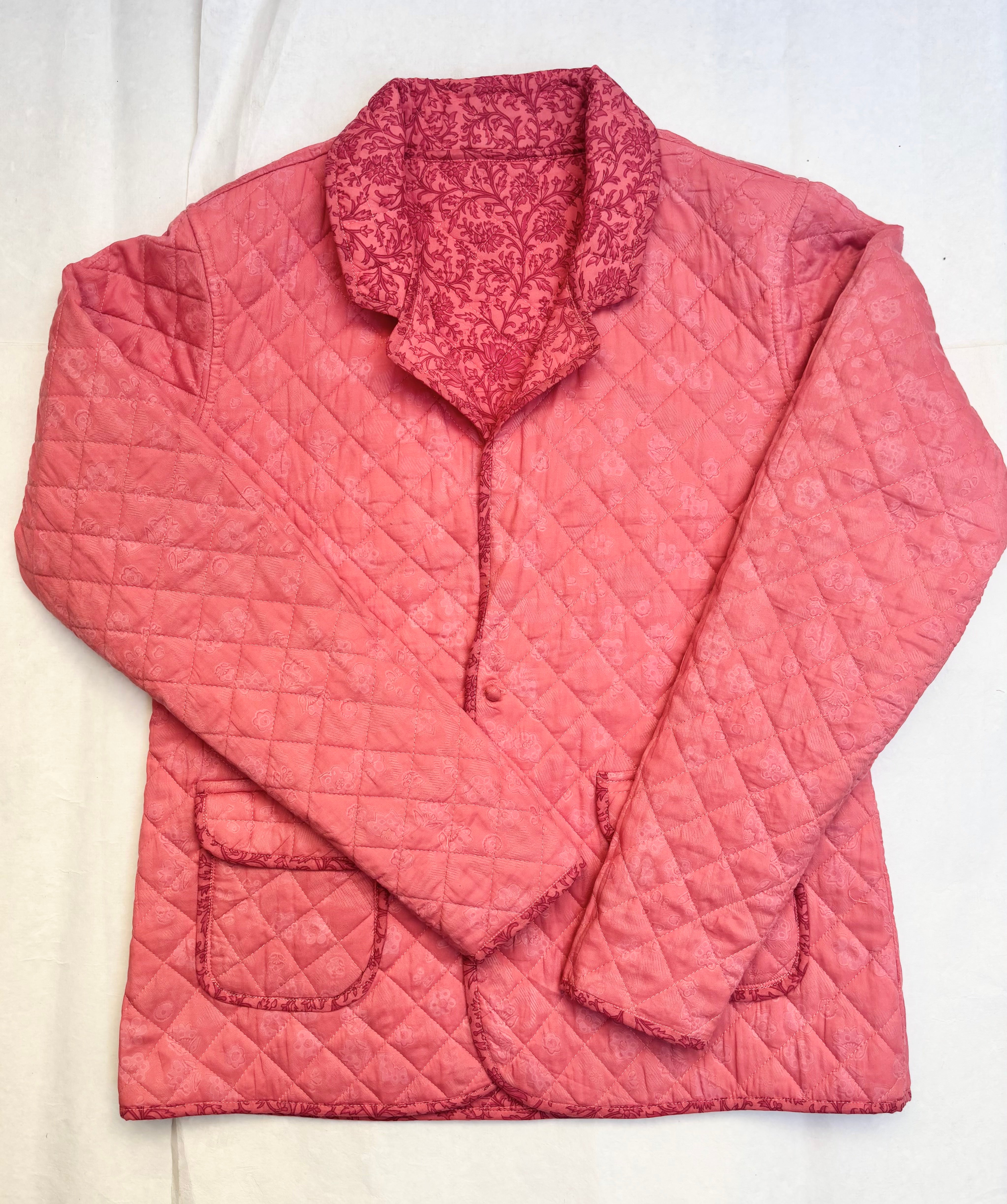 Cotton Quilted Reversible Jacket