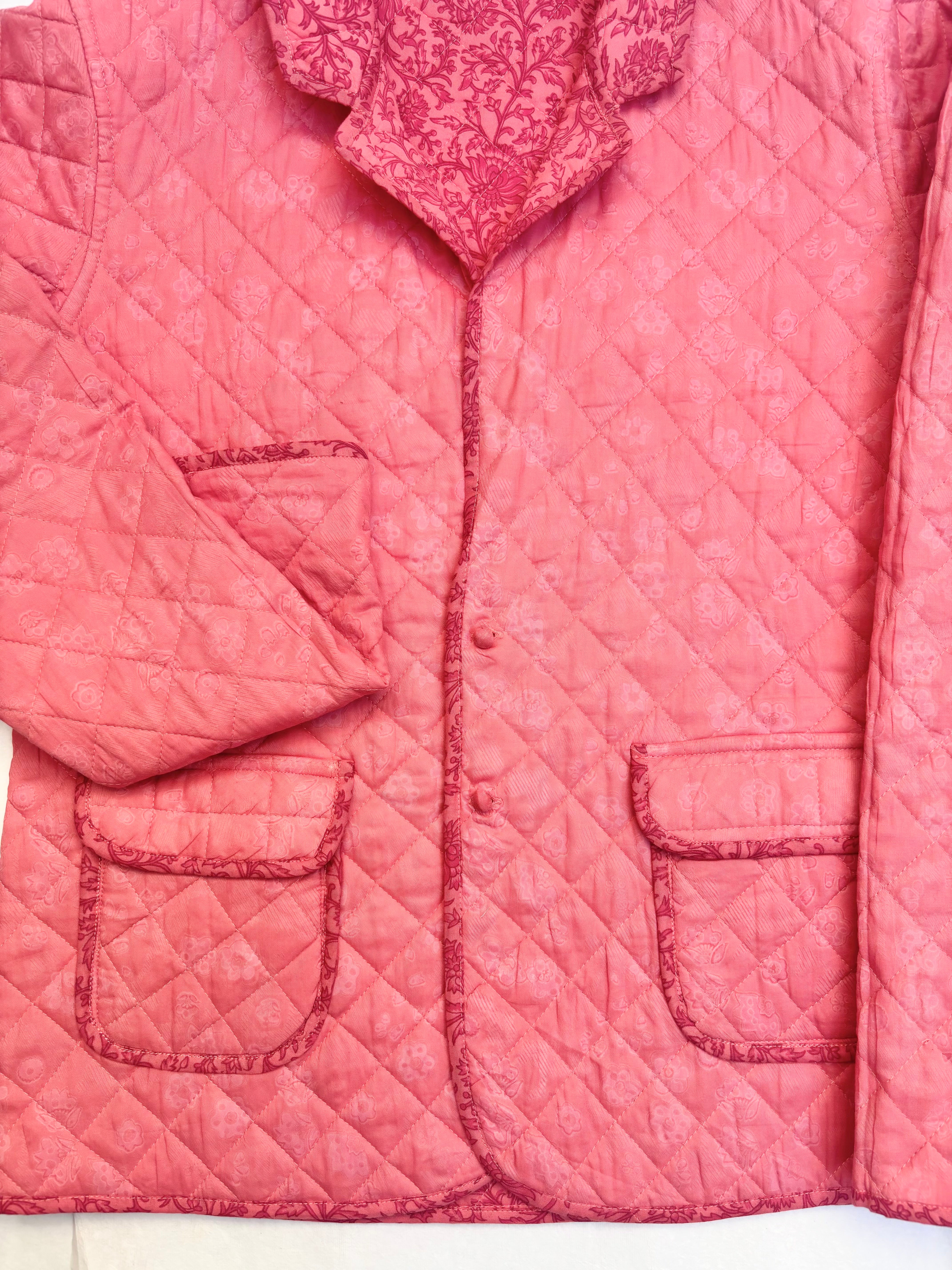 Cotton Quilted Reversible Jacket