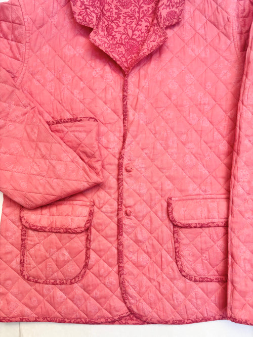 Cotton Quilted Reversible Jacket