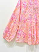 Block Printed Cotton Short Top