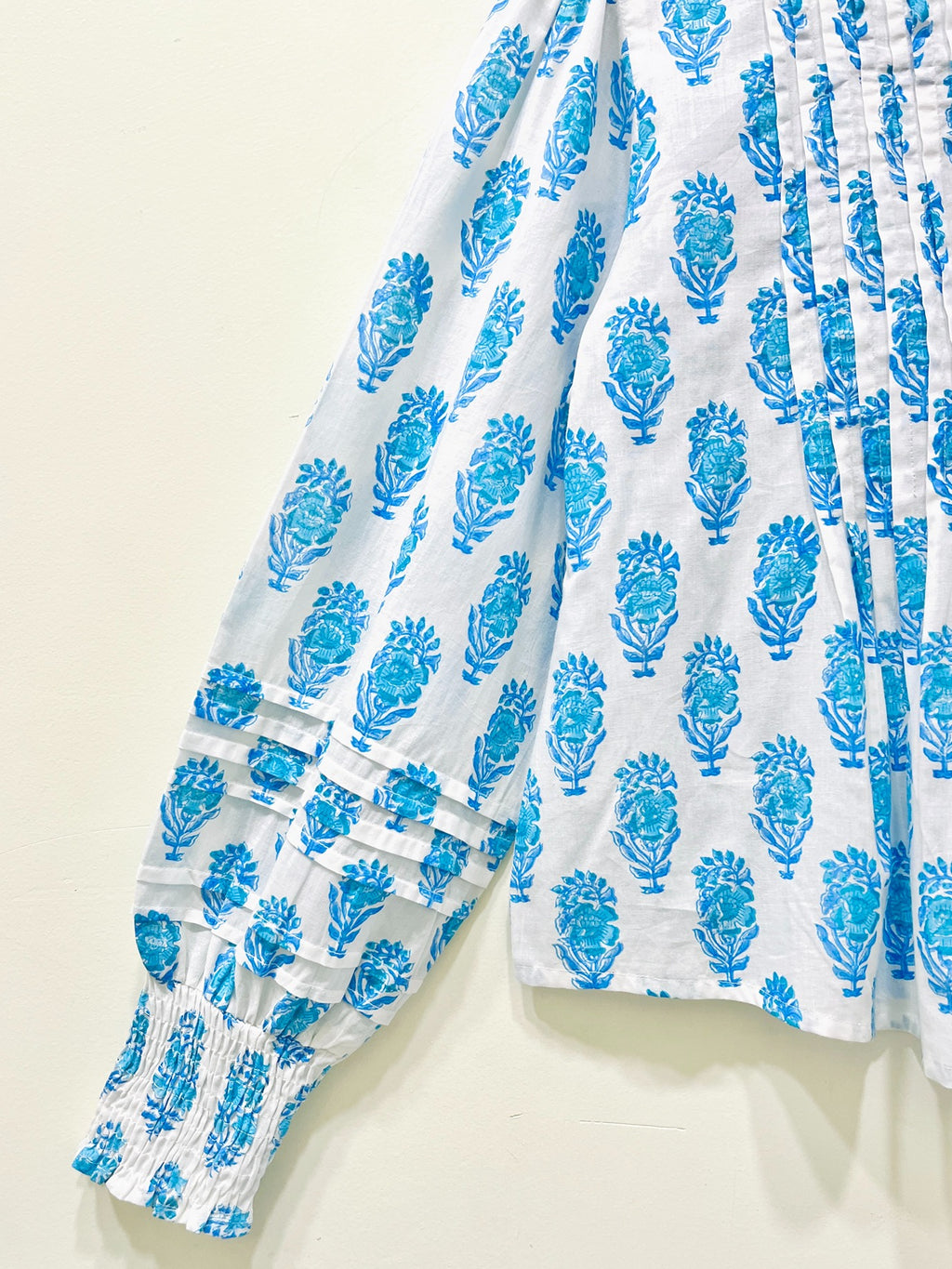 Block Printed Cotton Short Top